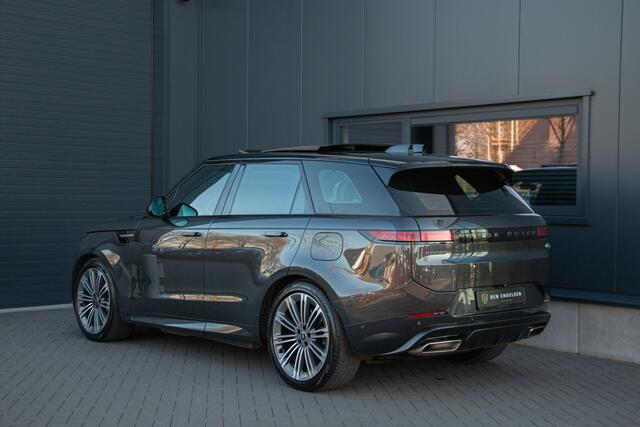 Land Rover RANGE ROVER SPORT 3.0 P510e Autobiography | ACC | 360 3D Cam | Pano | 23" | Massage + Ventilatie | Achterasbesturing | Head Up | Meridian | Softclose | Isolatieglas | Homelink | Carbon | Dab+ | Lane & Side Assist | Koelbox | Stuurverwarming | Apple Carplay | Alcantara | Fa