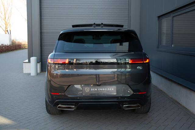 Land Rover RANGE ROVER SPORT 3.0 P510e Autobiography | ACC | 360 3D Cam | Pano | 23" | Massage + Ventilatie | Achterasbesturing | Head Up | Meridian | Softclose | Isolatieglas | Homelink | Carbon | Dab+ | Lane & Side Assist | Koelbox | Stuurverwarming | Apple Carplay | Alcantara | Fa