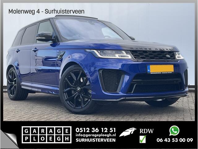 Land Rover RANGE ROVER SPORT 5.0 V8 576pk SC SVR Carbon-edition 242k Pano Meridian Trekhaak Tanzaniet
