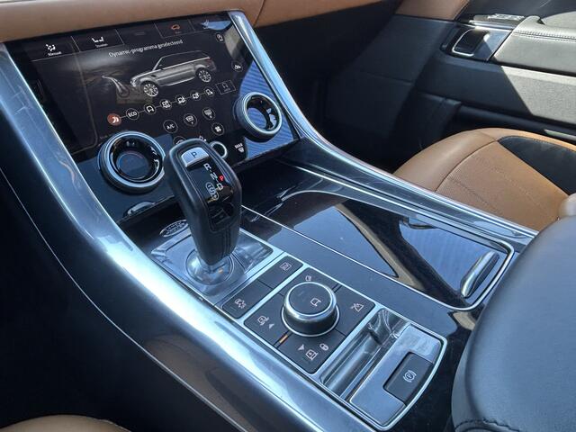 Land Rover RANGE ROVER SPORT P400e 404pk AWD HSE Dynamic | Tan (cognac) interieur | Head-up Display | Geklimateerde stoelen |