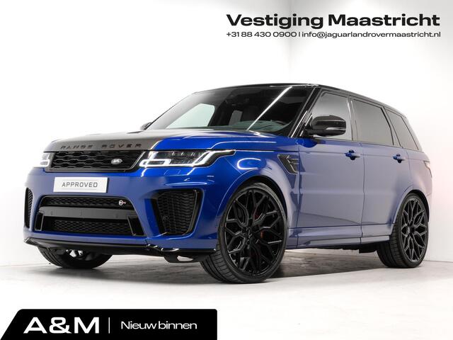 Land Rover RANGE ROVER SPORT P575 SVR VOSSEN WIELEN - ESTORIL BLUE