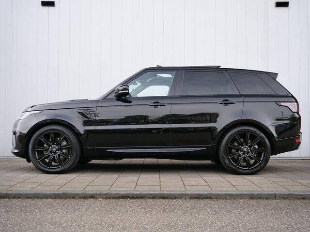 Land Rover RANGE ROVER SPORT P400e 405pk HSE Dynamic Stealth AUTOMAAT Trekhaak / Panoramadak / Camera / Meridian Sound / Memory voorstoelen