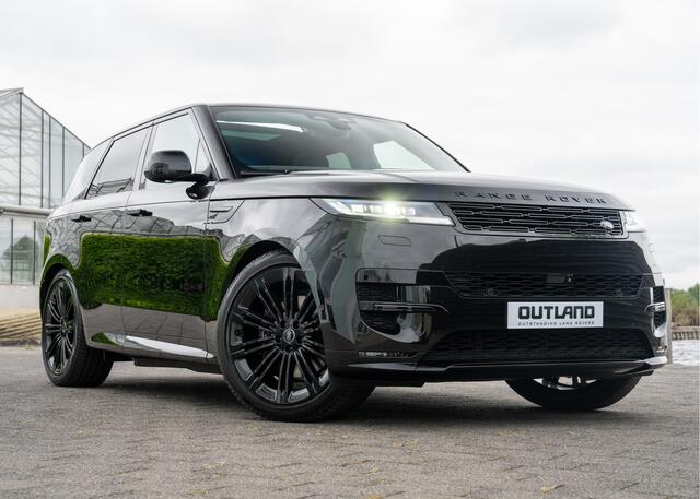 Land Rover RANGE ROVER SPORT P460e Dynamic SE | 23'' inch | Meridian 3D Audio | Stoel Koeling | Trekhaak | Soft-Close | Black Pack |