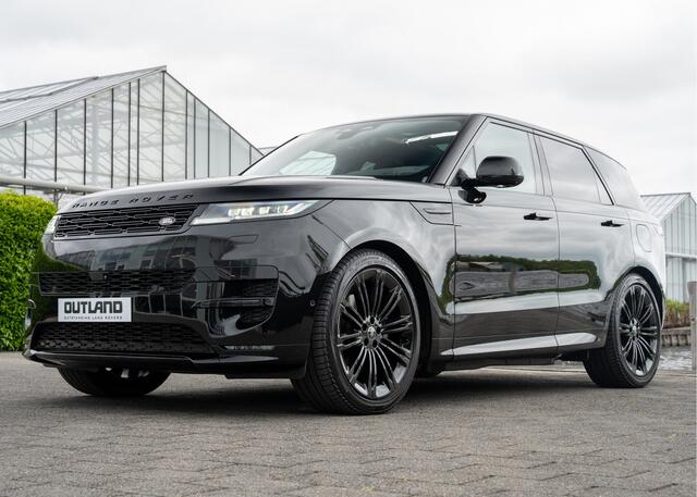 Land Rover RANGE ROVER SPORT P460e Dynamic SE | 23'' inch | Meridian 3D Audio | Stoel Koeling | Trekhaak | Soft-Close | Black Pack |