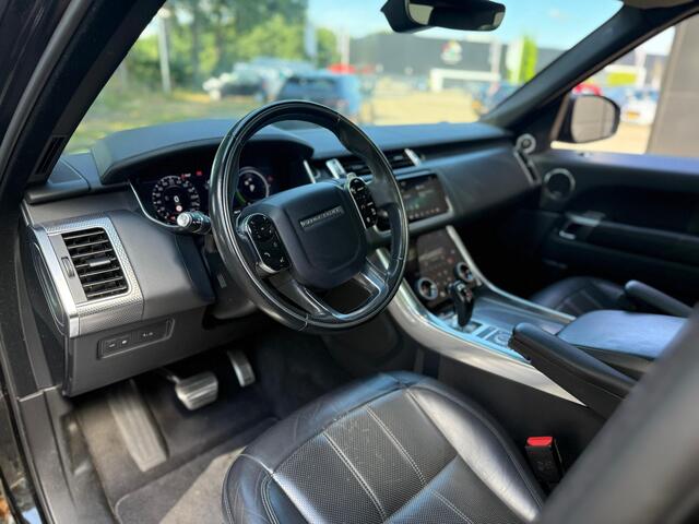 Land Rover RANGE ROVER SPORT P400e Limited Edition - Nederlandse Range Rover - Dealer onderhouden Panoramadak - Adaptieve cruise - Head Up - Zwart - Zwart