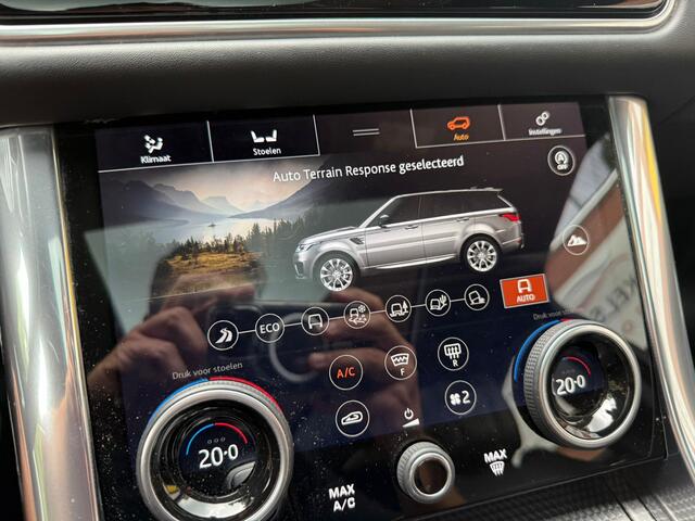 Land Rover RANGE ROVER SPORT P400e Limited Edition - Nederlandse Range Rover - Dealer onderhouden Panoramadak - Adaptieve cruise - Head Up - Zwart - Zwart