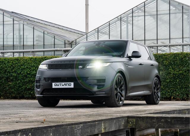 Land Rover RANGE ROVER SPORT P550e Autobiography Full Options | Santorini Black Satin - Stealth PPF | 23" inch | Trekhaak | Standkachel |