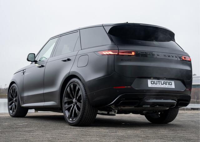 Land Rover RANGE ROVER SPORT P550e Autobiography Full Options | Santorini Black Satin - Stealth PPF | 23" inch | Trekhaak | Standkachel |