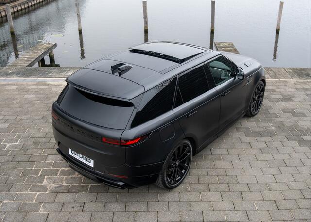 Land Rover RANGE ROVER SPORT P550e Autobiography Full Options | Santorini Black Satin - Stealth PPF | 23" inch | Trekhaak | Standkachel |