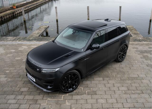 Land Rover RANGE ROVER SPORT P550e Autobiography Full Options | Santorini Black Satin - Stealth PPF | 23" inch | Trekhaak | Standkachel |