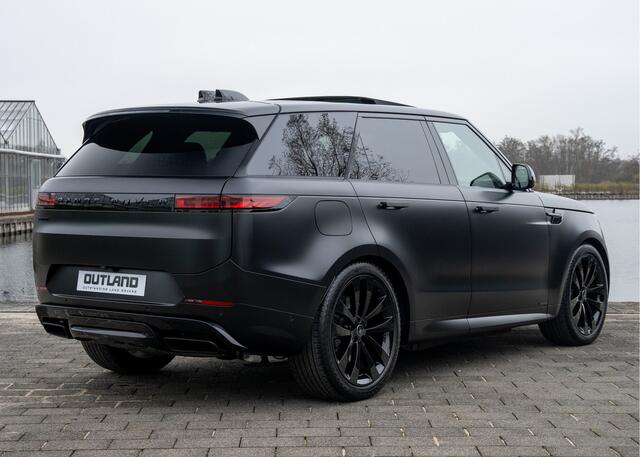 Land Rover RANGE ROVER SPORT P550e Autobiography Full Options | Santorini Black Satin - Stealth PPF | 23" inch | Trekhaak | Standkachel |