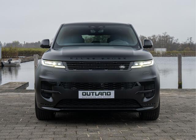 Land Rover RANGE ROVER SPORT P550e Autobiography Full Options | Santorini Black Satin - Stealth PPF | 23" inch | Trekhaak | Standkachel |