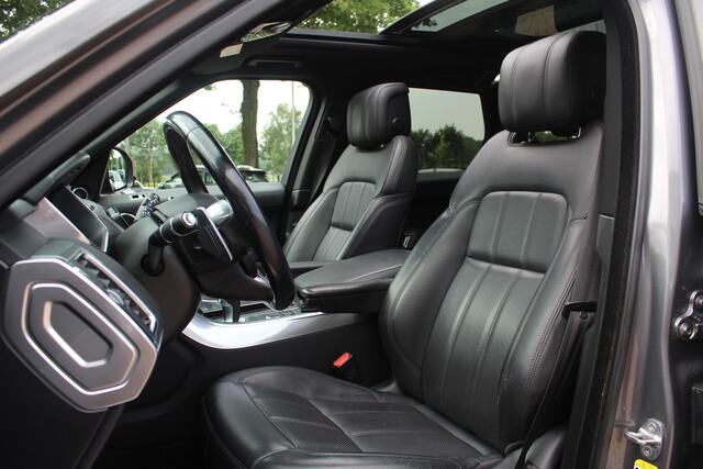 Land Rover RANGE ROVER SPORT P400e Limited Edition / Panoramadak / 360Camera / Keyless / 21'' / Meridian / Luxe Leder / DAB / Stoel+Stuurverwarming