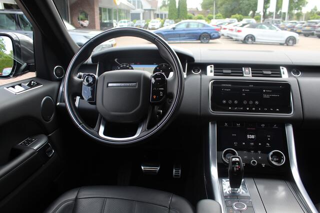 Land Rover RANGE ROVER SPORT P400e Limited Edition / Panoramadak / 360Camera / Keyless / 21'' / Meridian / Luxe Leder / DAB / Stoel+Stuurverwarming