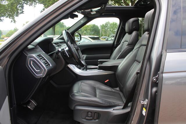 Land Rover RANGE ROVER SPORT P400e Limited Edition / Panoramadak / 360Camera / Keyless / 21'' / Meridian / Luxe Leder / DAB / Stoel+Stuurverwarming