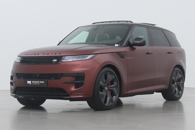 Land Rover RANGE ROVER SPORT 3.0 P460e Dynamic HSE | Sunrise Copper Satin | Black Pack | 23 Inch | Meridian 3D Surround | Trekhaak | Head-Up