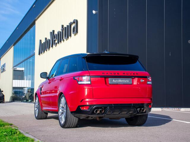Land Rover RANGE ROVER SPORT 5.0 V8 Supercharged SVR | Schuif-/kantel Pano | Adapt. Cruise | Head-Up | Verwarmd Stuurwiel |