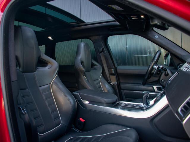 Land Rover RANGE ROVER SPORT 5.0 V8 Supercharged SVR | Schuif-/kantel Pano | Adapt. Cruise | Head-Up | Verwarmd Stuurwiel |