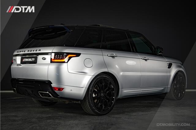 Land Rover RANGE ROVER SPORT 3.0 P400 MHEV HST | Garantie | Carbon | Panoramadak | 22" | Stoelverwarming/ -ventilatie |