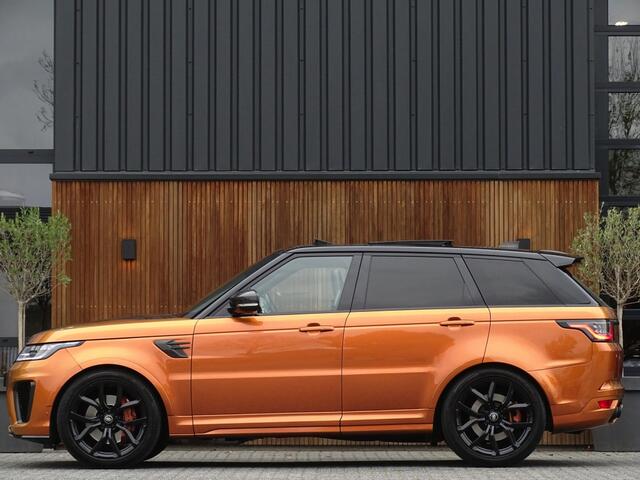 Land Rover RANGE ROVER SPORT 5.0 V8 576PK SC SVR SVO / Quicksilver RVS / Alcantara / carbon
