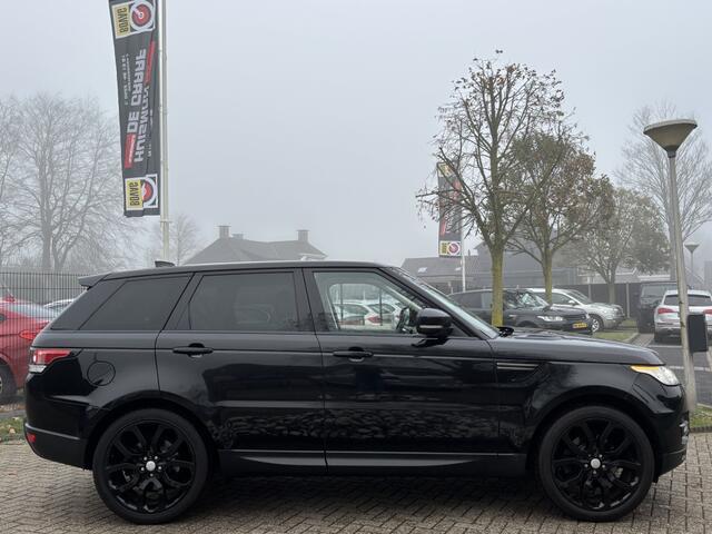 Land Rover RANGE ROVER SPORT 3.0 TDV6 Zwart 2017 Panodak 22"