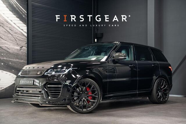 Land Rover RANGE ROVER SPORT 5.0 V8 SC SVR *URBAN / Meridian / Sport-uitlaat / Panorama / Carbon / Keyless*