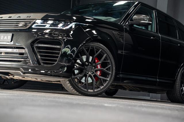 Land Rover RANGE ROVER SPORT 5.0 V8 SC SVR *URBAN / Meridian / Sport-uitlaat / Panorama / Carbon / Keyless*