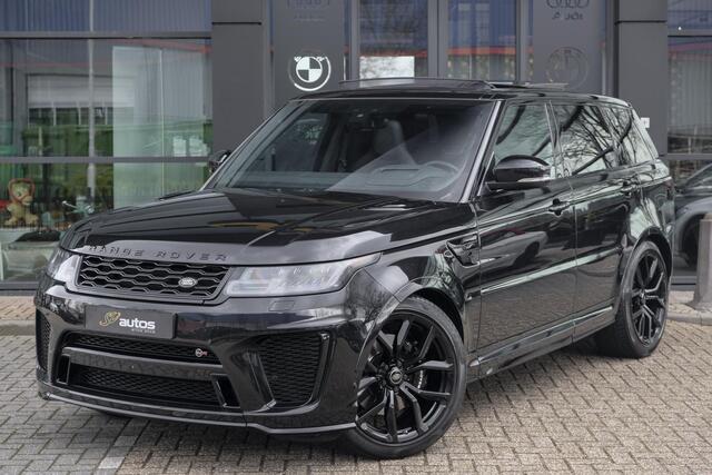 Land Rover RANGE ROVER SPORT P575 SVR 575pk Panoramadak *BTW* Head-up Alcantara Schaalstoelen 22" LMV