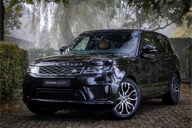 Land Rover RANGE ROVER SPORT 2.0 P400e HSE Dynamic Panorama Cognac Interieur 21"
