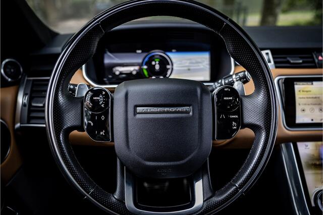 Land Rover RANGE ROVER SPORT 2.0 P400e HSE Dynamic Panorama Cognac Interieur 21"