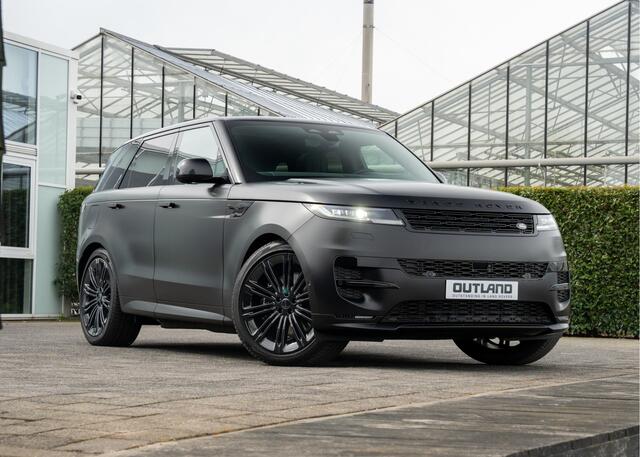 Land Rover RANGE ROVER SPORT P550e Autobiography | Santorini Black Stealth PPF - Ebony leder | Full Options |