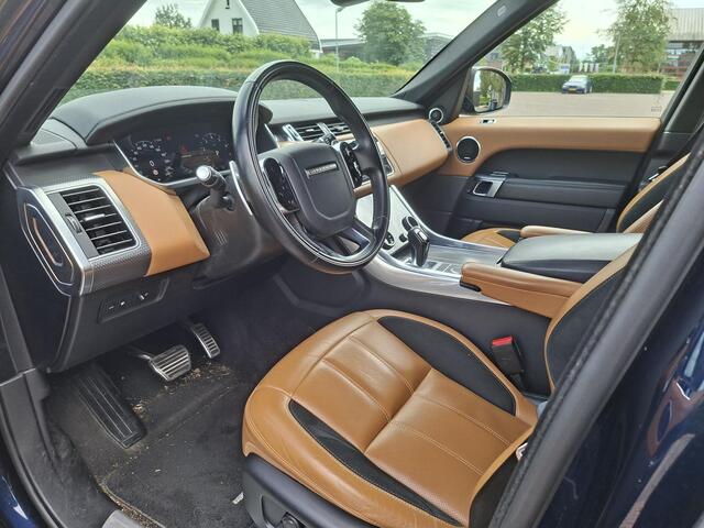 Land Rover RANGE ROVER SPORT P400e Limited Edition | Panodak | Meridian Surround | Volleder | Matrix LED | HUD | CarPlay | LaneAssist | Adap Cruise | 360 Camera | Luchtvering | Memory | Park pack | Etc.. voll JLR- dealer onderhouden | Org NL, 2 eig
