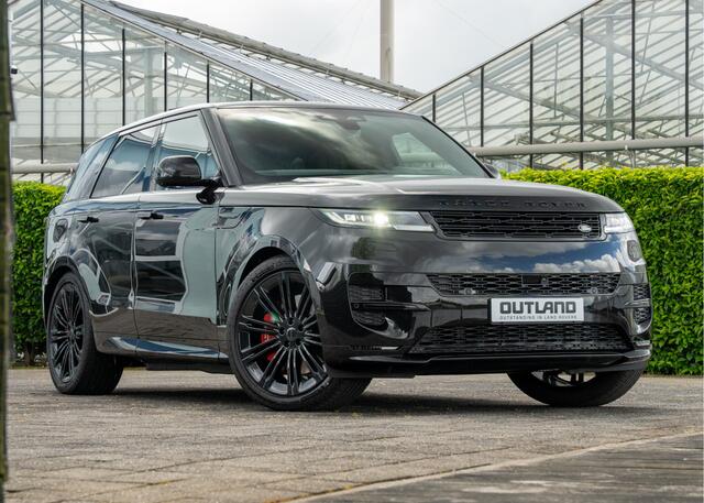 Land Rover RANGE ROVER SPORT P550e Autobiography | Santorini Black - Ebony leder | Full Options | Rode remklauwen | NP. ¤ 165.459,- |