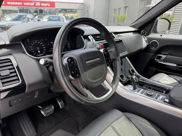 Land Rover RANGE ROVER SPORT P400e Autobiography Dynamic ACC Head-Up Display Softclose Keyless Entry Trekhaak Panoramadak Alcantara Hemelbekleding Stoelmassage Carplay Stuurwielverwarming Stoelventilatie