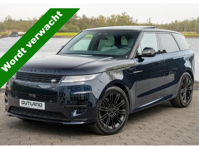Land Rover RANGE ROVER SPORT P550e Autobiography | VERWACHT | SV Constellation Blue Ultra Metallic | Enhanced Black Pack | 23" inch | Trekhaak | Standkachel |