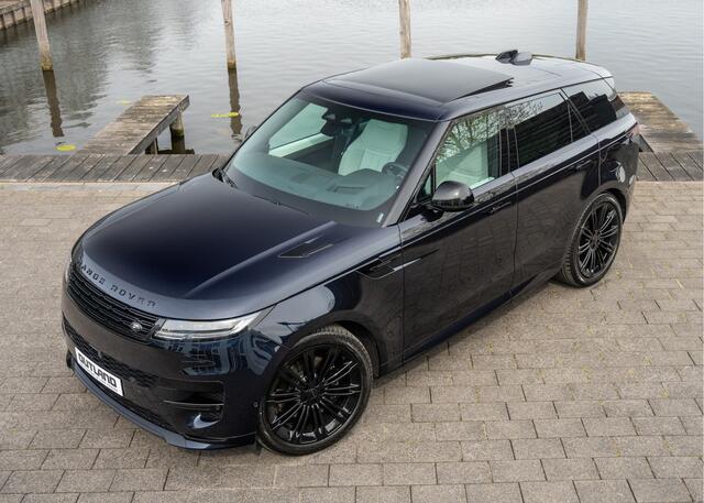 Land Rover RANGE ROVER SPORT P550e Autobiography | VERWACHT | SV Constellation Blue Ultra Metallic | Enhanced Black Pack | 23" inch | Trekhaak | Standkachel |