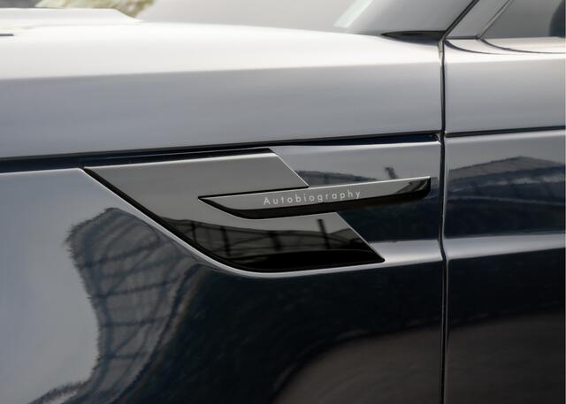 Land Rover RANGE ROVER SPORT P550e Autobiography | VERWACHT | SV Constellation Blue Ultra Metallic | Enhanced Black Pack | 23" inch | Trekhaak | Standkachel |