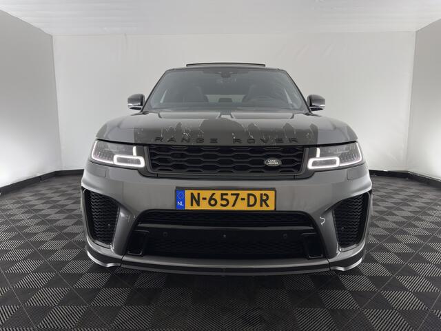 Land Rover RANGE ROVER SPORT 5.0 V8 SC SVR Aut, *PANO | HEAD-UP | CARBON | LEATHER | MATRIX-LED | ADAPTIVE-CRUISE | MEMORY-PACK | MERIDIAN-SURROUND | BLIND-SPOT | TOP-VIEW | DIGI-COCKPIT | HEATED-SPORTSEATS | PRIVACY-GLASS | SHIFTPADD