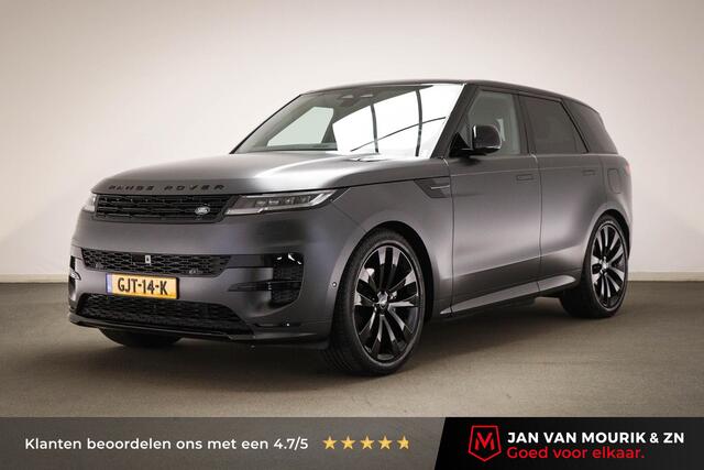 Land Rover RANGE ROVER SPORT 3.0 P460e Satin Edition Charente Grey | PANORAMADAK | STOELVENTILATIE | SFEERVERLICHTING | 360 CAMERA | 23"