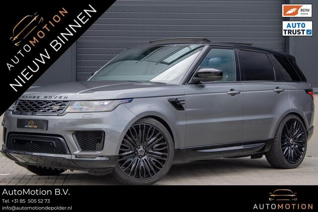 Land Rover RANGE ROVER SPORT 2.0 P400e HSE Dynamic Overfinch PANO 360CAMERA MEMORY LUCHTVERING
