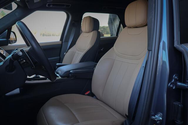 Land Rover RANGE ROVER SPORT P550e Autobiography PHEV | ADAPTIVE CRUISE | FABRIEKSGARANTIE | SOFTCLOSE | MASSAGE | STOELVERWARMING & VERKOELING | STUURVERWARMING | SUEDE HEMEL | 23 INCH | APPLE CARPLAY | ACHTERASBESTURING |