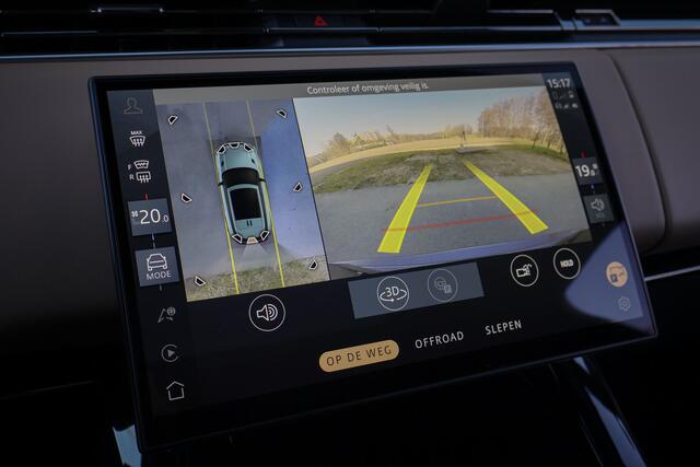 Land Rover RANGE ROVER SPORT P550e Autobiography PHEV | ADAPTIVE CRUISE | FABRIEKSGARANTIE | SOFTCLOSE | MASSAGE | STOELVERWARMING & VERKOELING | STUURVERWARMING | SUEDE HEMEL | 23 INCH | APPLE CARPLAY | ACHTERASBESTURING |