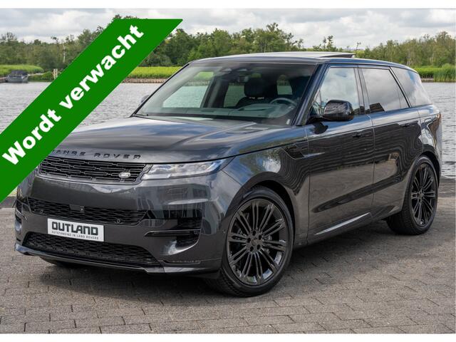 Land Rover RANGE ROVER SPORT P550e Autobiography | VERWACHT | Carpathian Grey | Caraway leder | Full Options | Enhanced Black Pack |