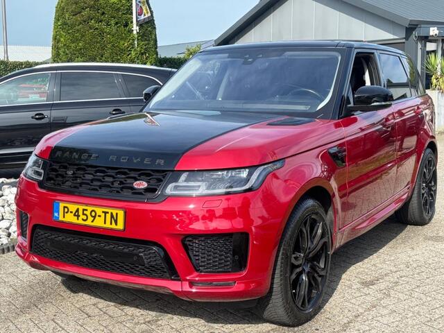 Land Rover RANGE ROVER SPORT 3.0 SDV6 HSE 2019 Panorama Rood / Zwart VOL
