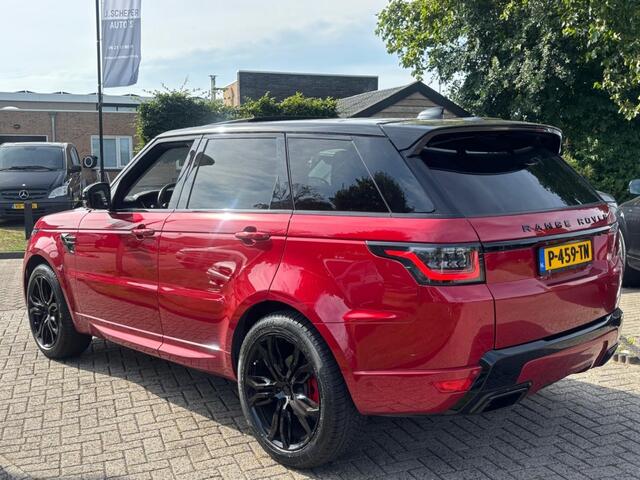 Land Rover RANGE ROVER SPORT 3.0 SDV6 HSE 2019 Panorama Rood / Zwart VOL