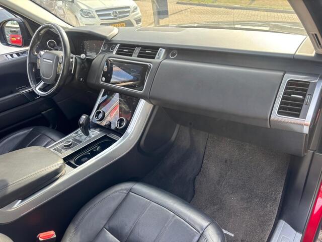 Land Rover RANGE ROVER SPORT 3.0 SDV6 HSE 2019 Panorama Rood / Zwart VOL