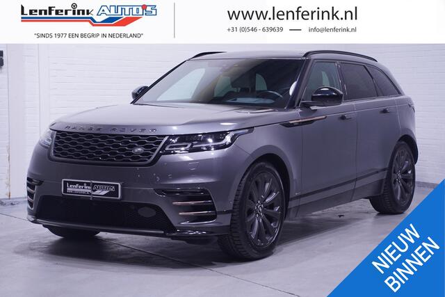 Land Rover Velar Range Rover 3.0 SDV 6 300pk AWD SE pano-dak meredian-soundsystem memory digi-cockpit black-pack lucht vering techno-pack drivers-pack coldclimat-pack camera apple-carplay DAB keyless entry and start matrix verlichting