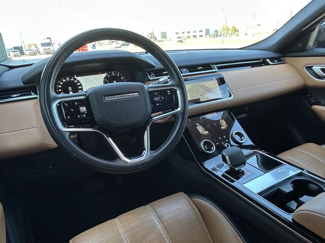 Land Rover Velar Range Rover P400e 404pk AWD S | Geklimatiseerde stoelen met Massage | Tan (cognac) Windsor leder |