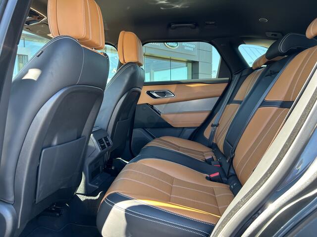 Land Rover Velar Range Rover P400e 404pk AWD S | Geklimatiseerde stoelen met Massage | Tan (cognac) Windsor leder |