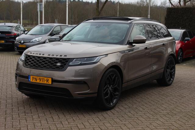 Land Rover Velar Range Rover 2.0 I4 AWD R-Dynamic HSE / Panoramadak / Camera / Head-up / Cognac Leder / 21'' / Meridian High End / Stoelmassage+Ventilatie+Verwarming / Keyless / Dodehoek / DAB / Cruise Control Adaptief